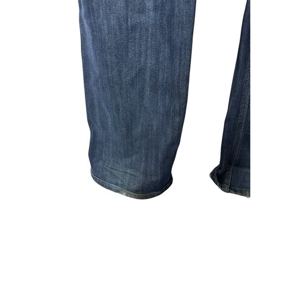 7 For All Mankind Jeans Women’s 30 Blue Flint Denim Bootcut Flare Leg 30x32 - Picture 3 of 5